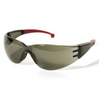 Gemini, Bifocal Readers Grey Frame w/ Burgundy Tips  - Grey Lens 1.5 Diopter